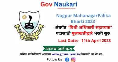 Nagpur MahanagarPalika Bharti 2023